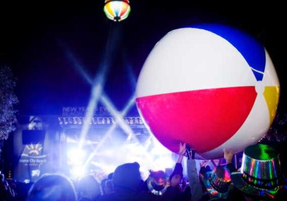 New Year’s Eve Beach Ball Drop