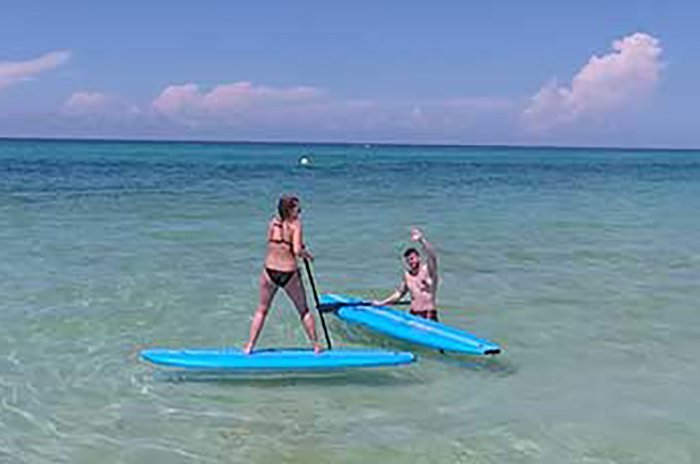 paddle boards