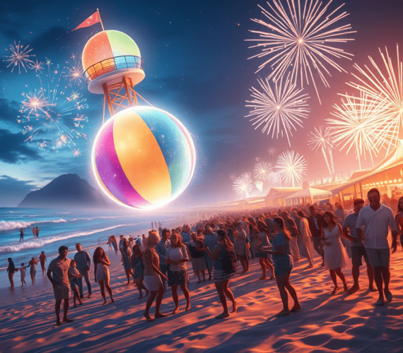 New Year’s Eve Beach Ball Drop